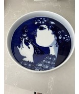 MID-CENTURY ROSENTHAL STUDIO GERMANY BJORN WIINBLAD COBALT BLUE PLATTER ... - €142,87 EUR
