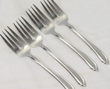 Oneidacraft Shasta Salad Forks 6.25&quot; Deluxe Lot of 4 - £18.05 GBP