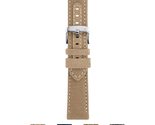 Morellato Fibra Recycled Cotton Watch Strap - Beige - 18mm - Chrome-plat... - $38.95