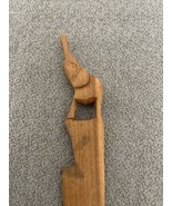 African Elephant Wooden Handcrafted Letter Opener 12” Antique EG JD - $17.65 CAD