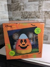 Disney Halloween Mickey Mouse Candy Corn 9.5 FT Inflatable Light Up New 2023 - £90.77 GBP