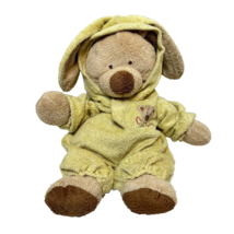 Ty Pluffies PJ Plush Bear Removeable Yellow Bunny Pajamas Stuffed Animal Lovey - £28.87 GBP