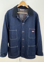 Vintage Y2K Dickies Jacket Men&#39;s Denim Chore Coat Blanket Lined Work Barn XXL? - £37.71 GBP