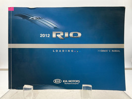 2012 Kia Rio Owners Manual Handbook OEM L02B14006 - £21.57 GBP