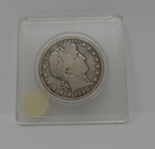 1900-S San Francisco Mint Barber Silver 50c Half Dollar - £157.31 GBP
