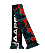 AAPE By A Bathing Ape Explorer Double Sided Fringe Knit Scarf - £100.76 GBP