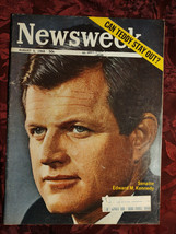 NEWSWEEK Magazine August 5 1968 Edward M. Ted Kennedy Second Homes Hollywood - £5.12 GBP