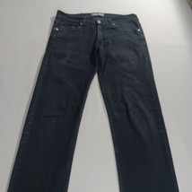 Second Image Women's Black Denim Skinny Jeans Mid Rise Size 28 (30×31.5) image 8