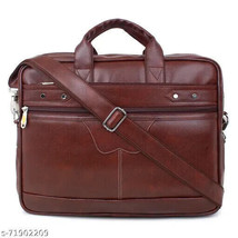 Unisex Collection Leatherette 15.6 inch Laptop Messenger Bag Men Indian 093 - £61.50 GBP