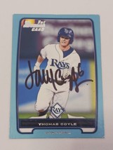 Thomas Coyle Tampa Bay Rays 2012 Bowman Autograph Rookie Card #BDPP74 RE... - $4.94
