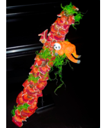 Beautiful Handmade Nature decoration with clay sloth - $249.73 CAD