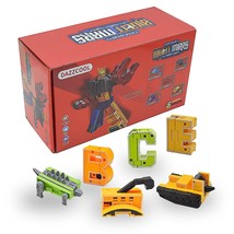 Alphabet Robots Toys, 26 Pieces Dinosaur Transformers Letter Toys For 3 4 5 6 Ye - £39.38 GBP