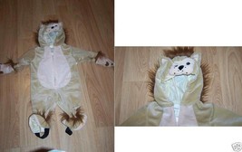 Infant Baby Size 6-9 Months Cowardly Lion Halloween Costume Jumpsuit New - £19.30 GBP