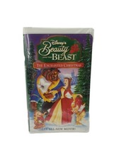 Disney’s Beauty And The Beast 1997 The Enchanted Christmas Vhs Video Tape - £5.38 GBP
