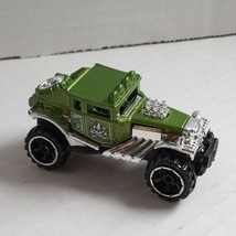 Hot Wheels Mild to Wild Baja Bone Shaker Green 1:64 DHP87 2016 HW - $5.85