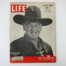 LIFE Magazine June 12 1950 Hopalong Cassidy Marlene Dietrich Kings Story Vintage - £23.56 GBP