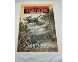 Flames Of War Achtung! The War Starts Here Booklet - $19.79