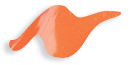 Tulip Dimensional Fabric Paint 1.25oz Slick  Fluorescent Orange - £9.20 GBP