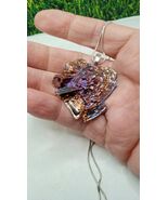 Bismuth Crystal Beautiful Necklace ~ Handmade ~ - $726.81 MXN