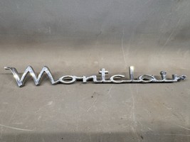 1963 1964 Mercury Montclair Quarter Panel 1/4 Side Emblem Trim Nameplate... - $78.82