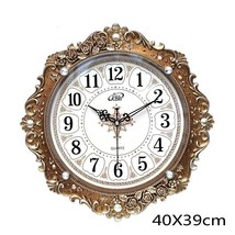 16 Inch European style wall clock living room creative personality watch... - $64.00