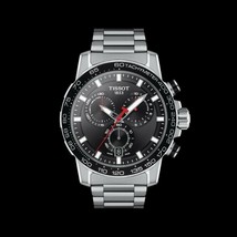 TISSOT SUPER SPORT CHRONOGRAPH T1256171105100 T125.617.11.051.00 (FEDEX ... - £330.97 GBP