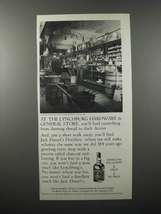 1981 Jack Daniel&#39;s Whiskey Ad - Lynchburg General Store - £14.61 GBP