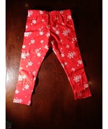 Falls Creek 2T Red Christmas Leggings - $15.72