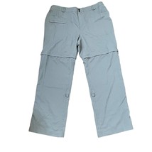 Magellan Convertible Pants Size 1X Womens Gray Fish Gear Elastic Waist 38X32 - £18.68 GBP