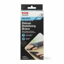 CVS Health Firm Support Deluxe Stabilizing Wrist Brace, L/XL - $34.44