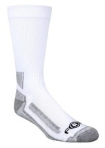 Carhartt Men&#39;s Force Performance Work Crew Socks Large White, 3-Pair - $34.24