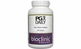 NEW Bioclinic Naturals PGX Daily Ultra Matrix Softgels Gluten Free 180 gels - $52.37