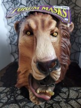 2017 Forum Novelties Lion Adult Costume Mask Halloween School Play Feline Fun Wo - £31.32 GBP