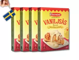 4pcs Ektröms Vaniljsås pulver 87g (3,06oz), Vaniljpulver, Vanilla sauce,... - $17.43
