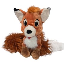 Disney Parks Fox and the Hound Todd Plush Stuffed Animal 12” Long Tail 42&quot; - £9.82 GBP