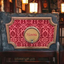 Vtg Hamm&#39;s Beer Sign 36&quot; x 24&quot; 3D Old Advertising Bar Tavern Pub Man Cav... - $473.38