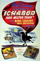 1949 Walt Disneys The Adventures Of Ichabod And Mr Toad Movie Poster Print  - £5.56 GBP