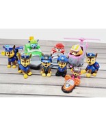 Paw Patrol Lot (10) Chase Sky Marshal Rocky Toy Vehicles Figures Spin Ma... - £9.15 GBP