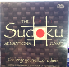 The Sudoku Sensations Board Game (Parker Brothers, 2005) 100 Puzzles - $4.83