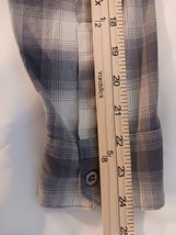 Wrangle Long Sleeves Spread Collar Shirt Gray Plaid - Medium image 14