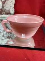 Vintage Hazel Atlas Moderntone Platonite Coffee / Tea Cup Pastel Pink - £3.97 GBP