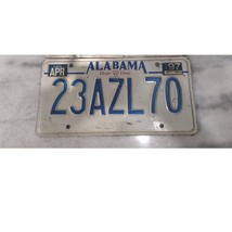 Vintage 1997 Alabama &quot;Heart of Dixie&quot; License Plate 23AZL70, Expired - $9.48 CAD