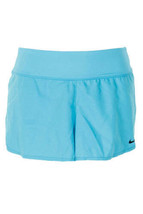 Nike Womens Zippered Back Pocket Boardshort Small Petite Light Blue Fury - £29.60 GBP