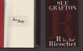 R is for Ricochet / SIGNED / Sue Grafton / NOT Personalized! 1ST ED Hardcover - £11.98 GBP