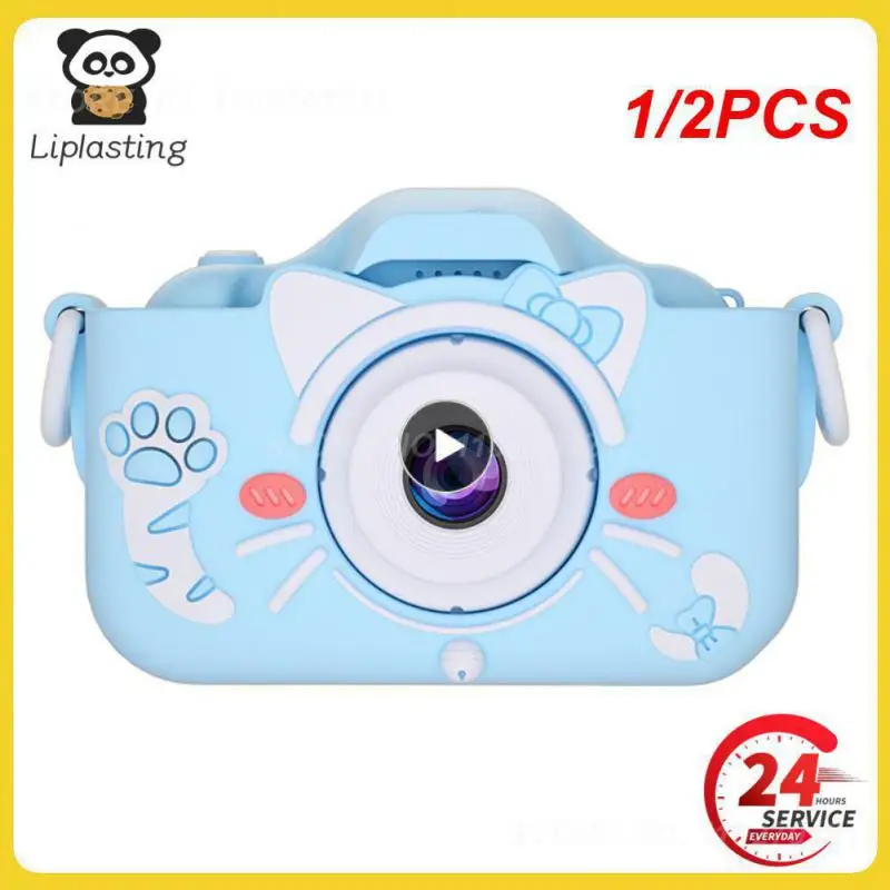 1/2PCS Mini Camera Kids Camera Toys For 3 4 5 6 7 8 9 10 11 12 Year Old Boys/ , - £24.22 GBP+