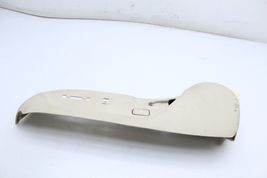 10-13 LEXUS IS250C FRONT LEFT DRIVER SEAT SWITCH TRIM PANEL BEIGE Q6376 image 7