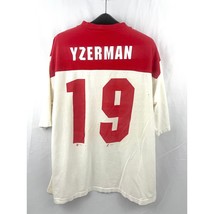 VTG Steve Yzerman Detroit Red Wings TShirt Mens XL NHL Sport Attack #19 - £28.58 GBP