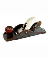 Vintage 6&quot; Red Wood Handle Woodworking Block Plane - Unmarked No Visible... - $545.56 MXN