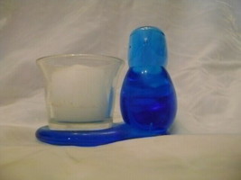 Blue Bird with Votive Candle Holder Ron Ray 1993 - £17.58 GBP