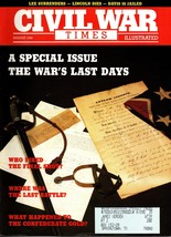 Civil War Times Illustrated Magazine August 1990 Special the War&#39;s last Days - £6.14 GBP